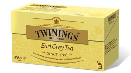 Ceai in Plic - TWININGS Ceai Negru Earl Grey 25x1.5g