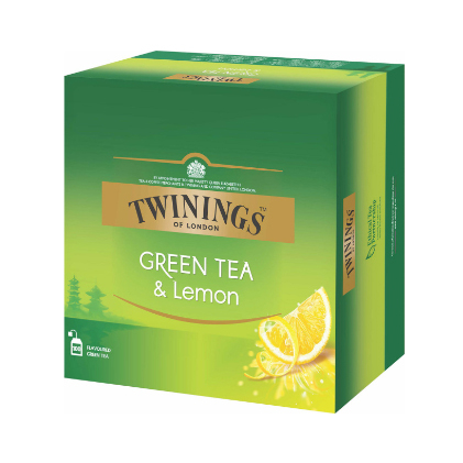 Ceai in Plic - TWININGS Ceai Verde cu Lamaie Ambalat Individual 100x1.6g