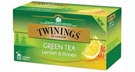 Ceai in Plic - TWININGS Ceai Verde cu Lamaie & Miere 25x1.6g