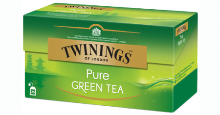 Ceai in Plic - TWININGS Ceai Verde Pure Green Tea 25x2g