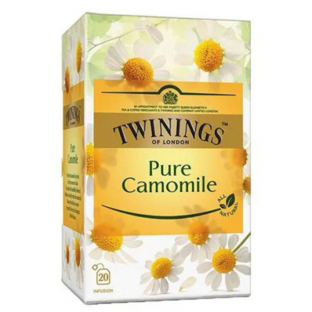 Ceai in Plic - TWININGS Infuso Pure Ceai cu Musetel 20x1.5g