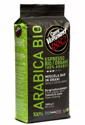Cafea Boabe Premium - Vergnano Espresso 100% Arabica Bio Cafea boabe 1kg