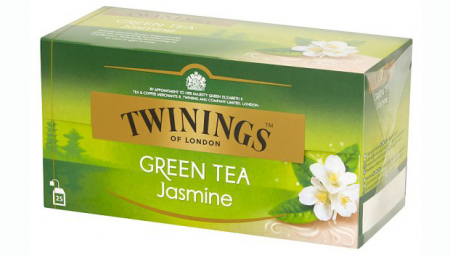 Ceai in Plic - TWININGS Ceai Verde cu Iasomie 25x2g