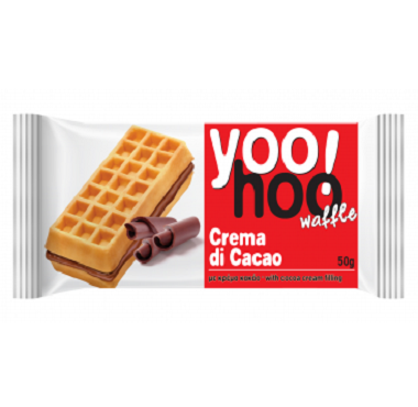 YOOHOO Wafe ( Gofre) cu Crema de Cacao 12x50g [1]