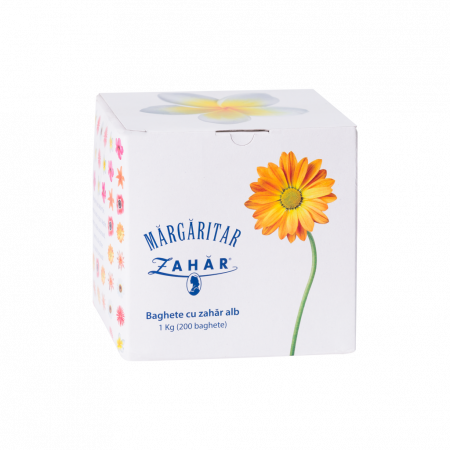 Zahăr, Miere & Îndulcitori - Zahar Alb Stick MARGARITAR 200x5g