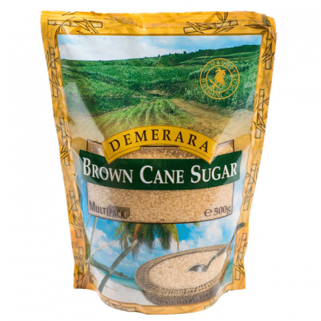 Accesorii & Cadouri - DEMERARA Zahar Brun Nerafinat din Trestie de Zahar 500g