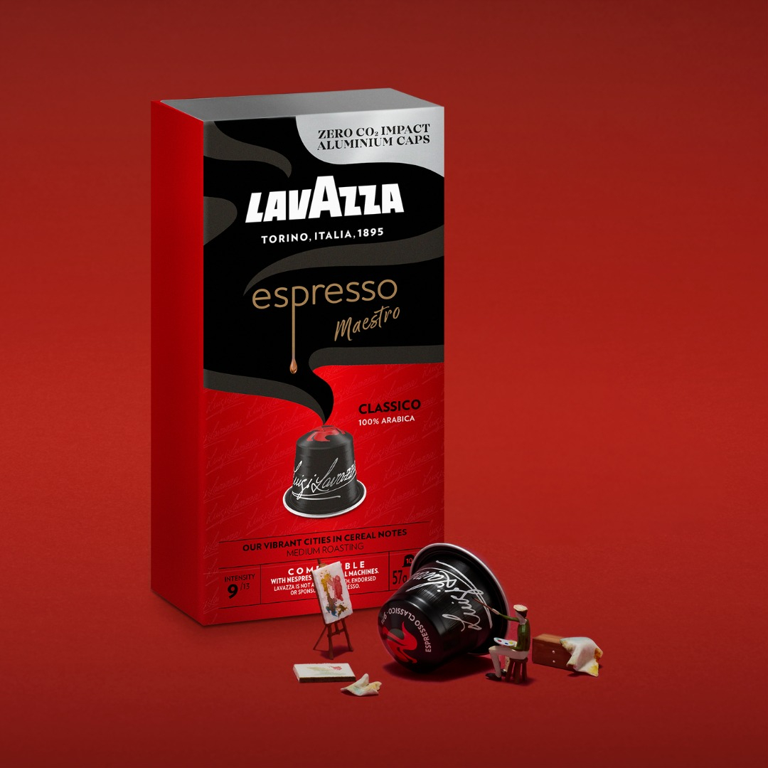 Espresso Maestro Classico - Capsules Lavazza compatible with