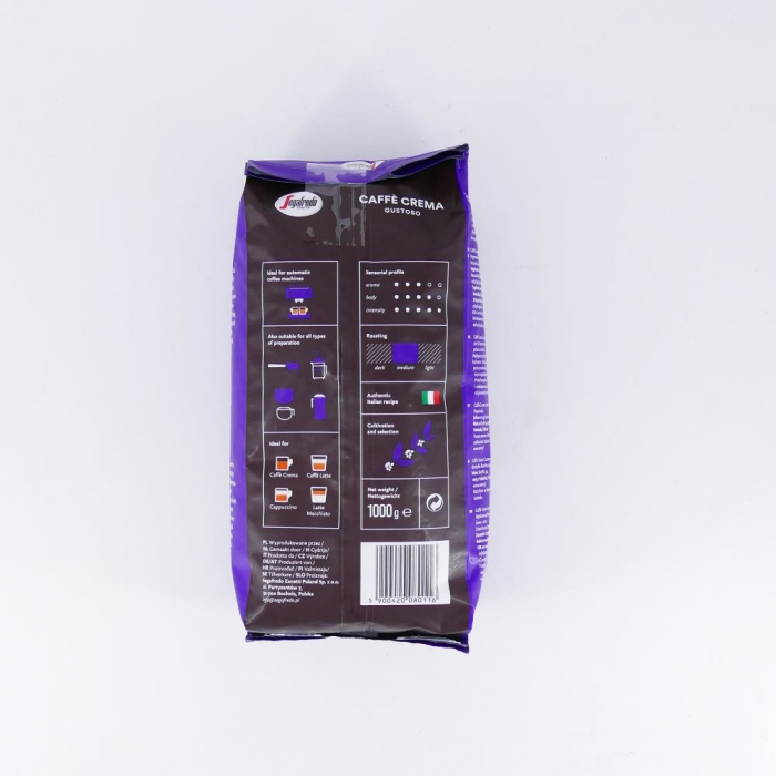 Cafea boabe, Segafredo Caffe Crema Gustoso, 1 kg [2]