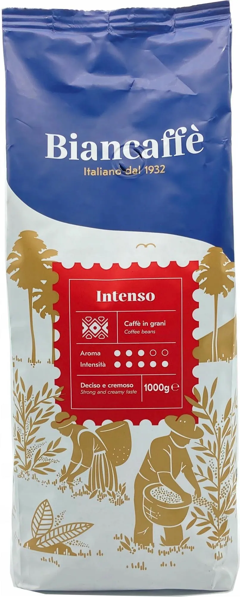 Cafea boabe Biancaffe Intenso, 1 kg [1]