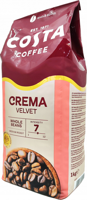Cafea boabe Costa Caffe Crema Velvet 1 kg [3]