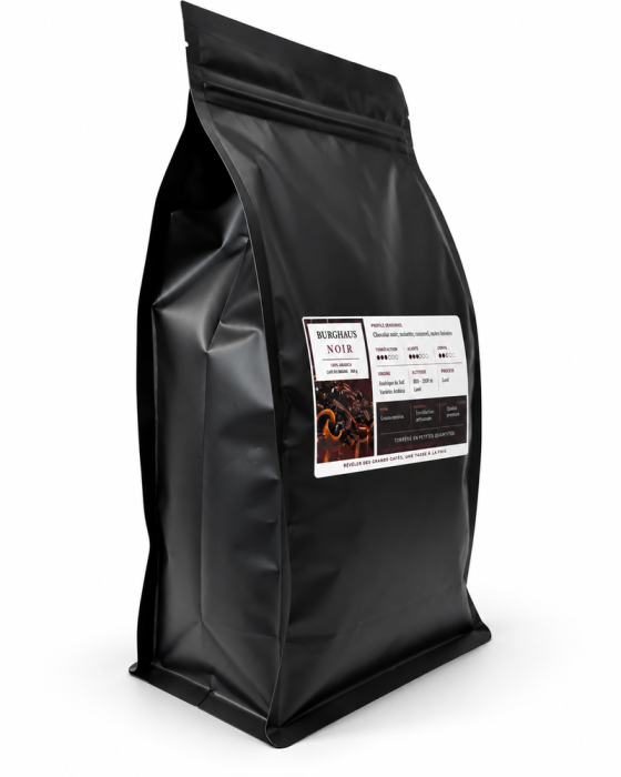 Cafea boabe de specialitate BURGHAUS Noir 1 kg [2]