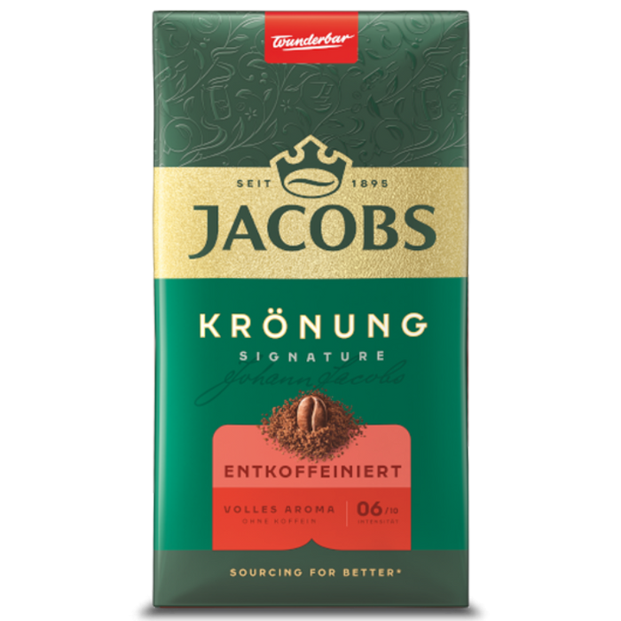 Cafea macinata, Jacobs Kronung Decaf, 500 g [1]
