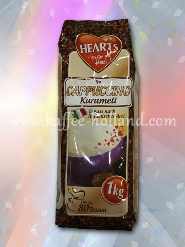 Cappuccino Hearts  Caramel 1kg [3]