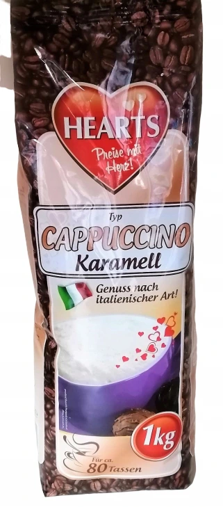 Cappuccino Hearts  Caramel 1kg [2]