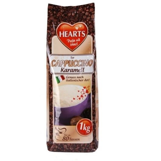 Cappuccino Hearts  Caramel 1kg [5]