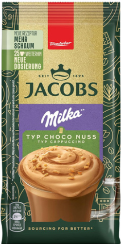 Cappuccino Jacobs Milka Choco Nuss, 400 gr [1]