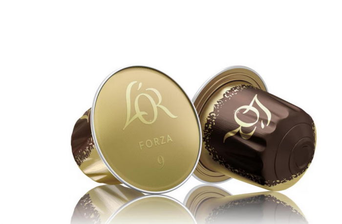 Capsule cafea L'OR FORZA, compatibile Nespresso 10 buc  TERMEN DE VALABILITATE: 13.10.2025 [3]