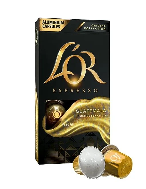 Capsule cafea L'OR GUATEMALA, compatibile Nespresso 10 buc  TERMEN DE VALABILITATE: 21.11.2025 [2]