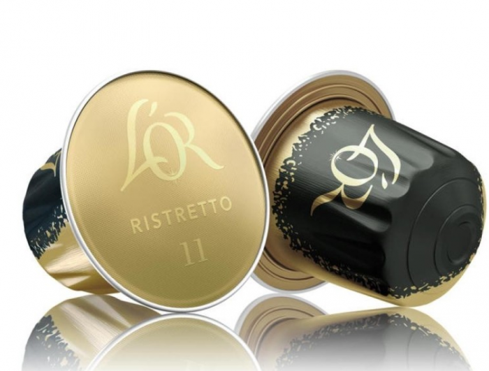 Capsule cafea L'OR RISTRETTO, compatibile Nespresso 10 buc  TERMEN DE VALABILITATE 10.10.2025 [2]