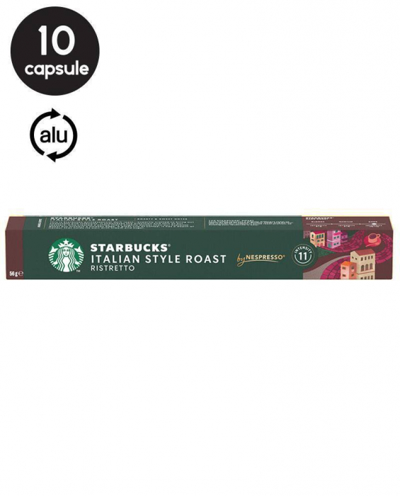 Capsule cafea Starbucks Italian Style, compatibile Nespresso - 10 buc   TERMEN DE VALABILITATE: 30.11.2025 [1]