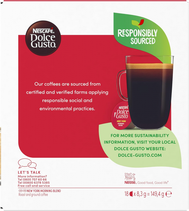 Nescafe NEW YORK compatibile Dolce Gusto  149.5 g [4]