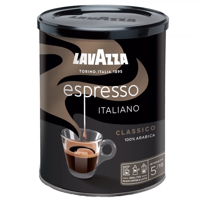 Cafea Macinata, Lavazza Espresso Italiano Clasico, 250g La Cutie