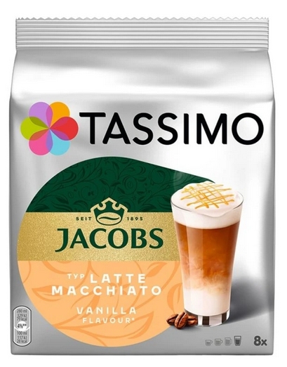 Tassimo Jacobs Latte Macchiato VANILLA 8 bauturi [1]