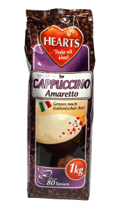 Cappuccino - Cappuccino Hearts Amaretto 1Kg