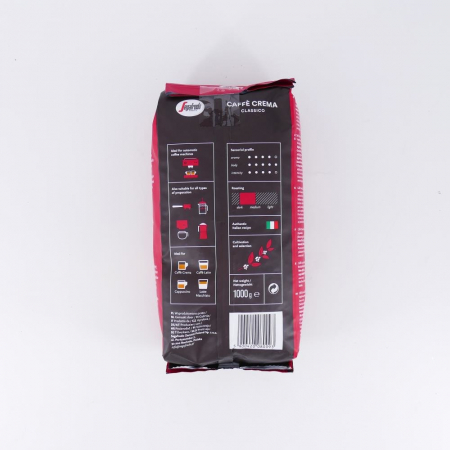 Cafea boabe, Segafredo Caffe Crema Classico, 1 kg [2]