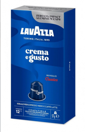 Capsule Cafea - Capsule cafea Lavazza Crema e Gusto Classico ,compatibile Nespresso 10 buc
