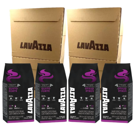 Cafea boabe - Pachet 24 x Lavazza Gusto Forte Vending cafea boabe 1kg