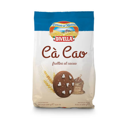 Paste & Biscuiti - Biscuiti Divella Frollini cu cacao 400gr