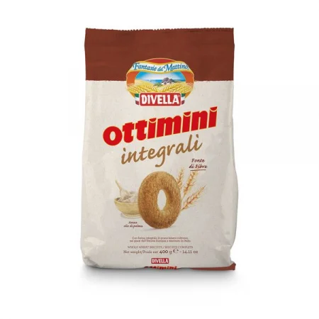 Paste & Biscuiti - Biscuiti Divella Ottimini integrali 400gr