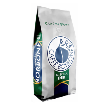 Cafea fara cofeina - Cafea boabe Borbone Grani Deka, 1 kg