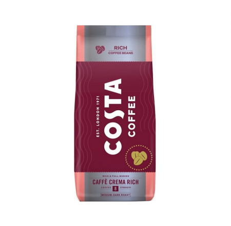Cafea boabe - Cafea boabe Costa Caffe Crema Rich 1 Kg