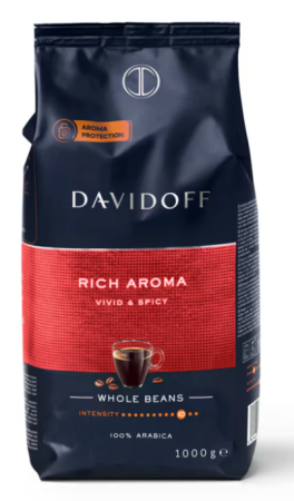 Cafea boabe - Cafea boabe Davidoff Rich Aroma, 1 kg