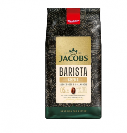Cafea boabe - Cafea boabe Jacobs Barista Crema 1kg