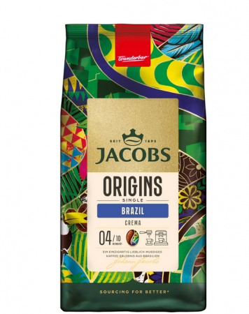 Cafea boabe - Cafea boabe Jacobs Origins Brazil- 1 kg