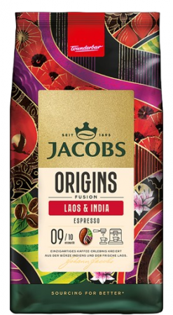 Cafea boabe - Cafea boabe Jacobs Origins Laos & India - 1 kg