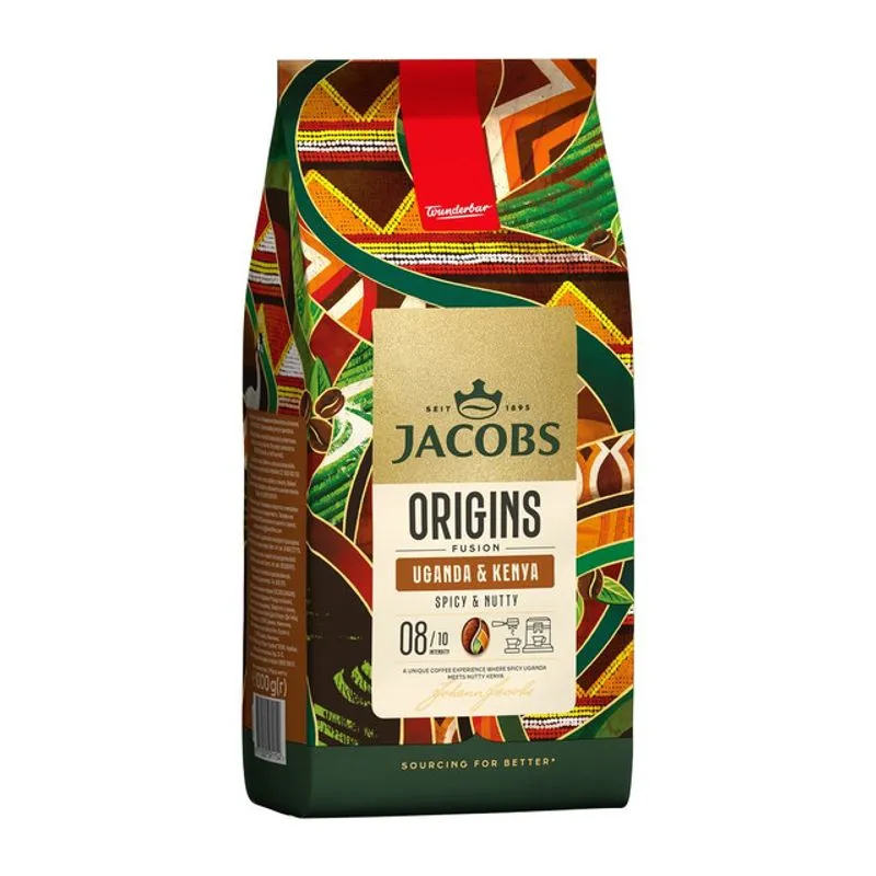 Cafea boabe - Cafea boabe Jacobs origins Uganda&Kenya 1 kg