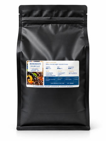 Cafea boabe - Cafea boabe specialitate BURGHAUS Nobile 1 kg