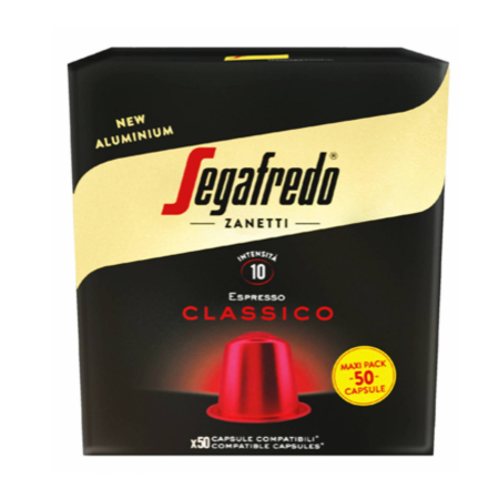 Capsule Cafea - Cafea capsule Segafredo Classico compatibile Nespresso 50 buc