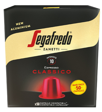 Capsule Cafea - Cafea capsule Segafredo Classico compatibile Nespresso 50 buc