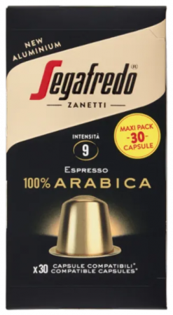 Capsule Cafea - Cafea capsule Segafredo Espresso Supremo 100 % Arabica compatibile Nespresso 30 buc