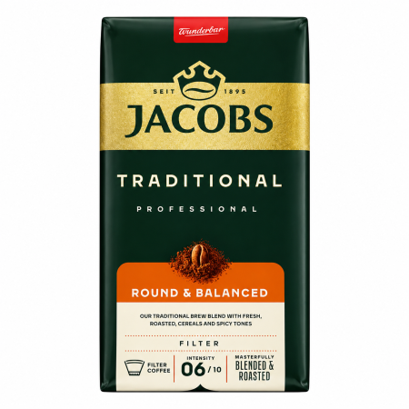 Cafea macinata - Cafea Macinata Jacobs Caffe  Export Traditional 500g