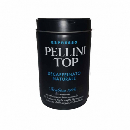 Cafea fara cofeina - Cafea macinata Pellini Top fara cofeina 250 g