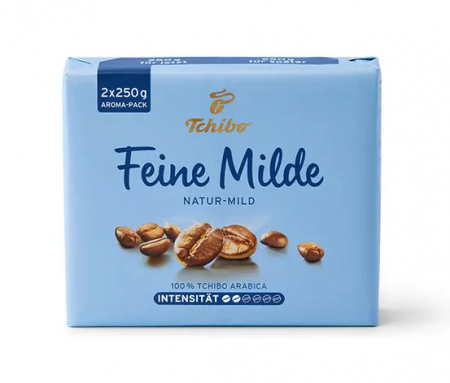 Cafea macinata - Cafea macinata, Tchibo Feine Milde, 2x 250g