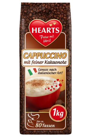 Cappuccino - Cappuccino Hearts Cacao 1kg