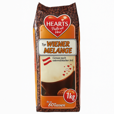 Cappuccino - Cappuccino Hearts Wiener Melange 1kg