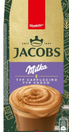 Cappuccino - Cappuccino Jacobs Milka Choco 400 g